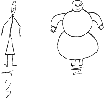 Judy thin and fat